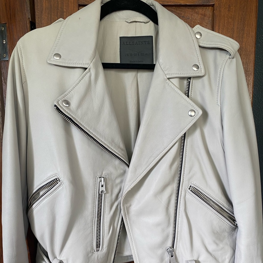 All Saints Leather Jacket